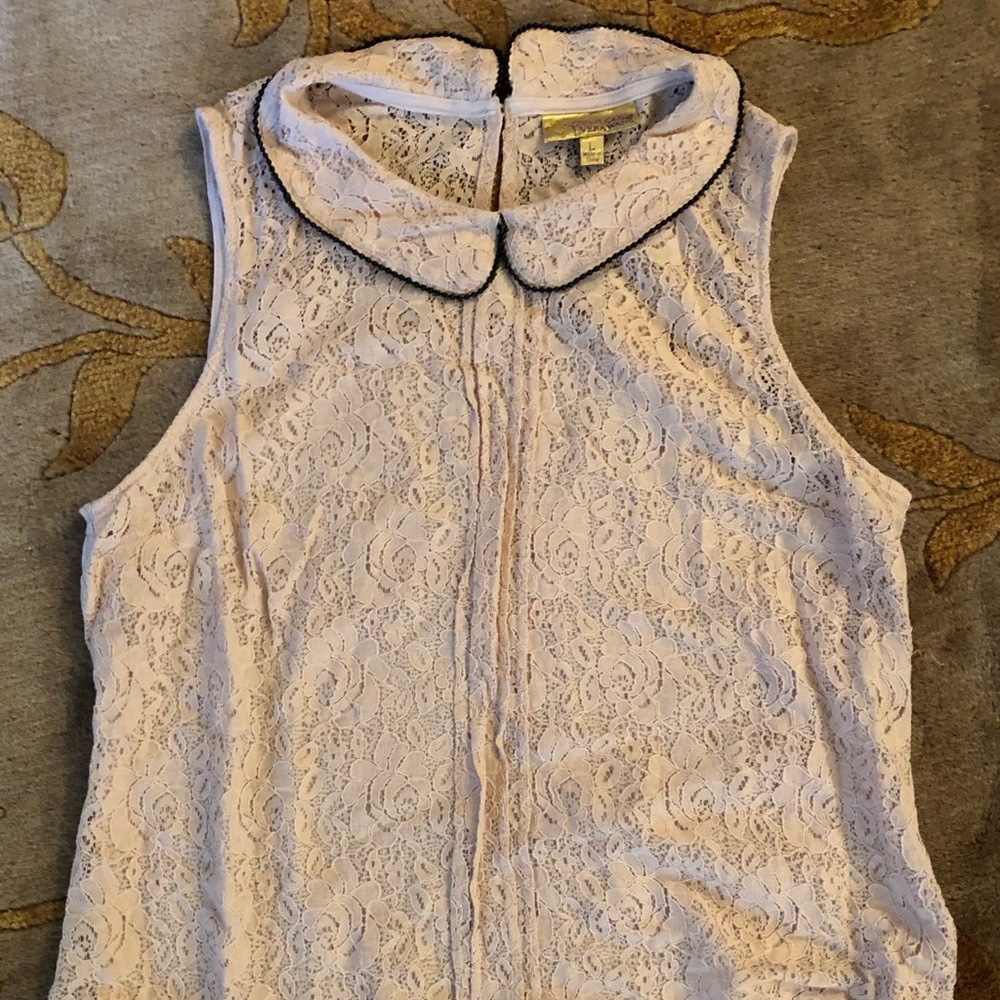 Baby Pink Princess by Vera Wang Sleeveless Blouse